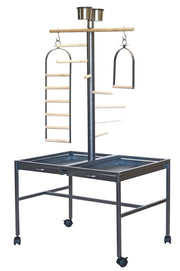 YES4PETS Large Bird Parrot Playpen Gym Toy Stand On Wheels V278-BS303