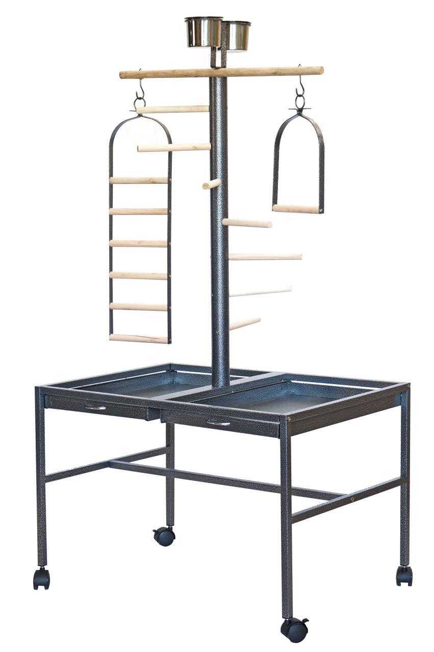 YES4PETS Large Bird Parrot Playpen Gym Toy Stand On Wheels V278-BS303