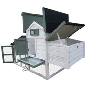 YES4PETS Medium Chicken Coop Rabbit Hutch Guinea Pig Cage Ferret House V278-CAGE-039ES