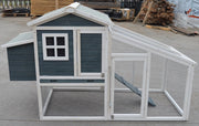 YES4PETS Large Chicken Coop Rabbit Guinea Pig Hutch Ferret House Chook Hen House Run V278-CC213-AMY