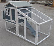 YES4PETS Large Chicken Coop Rabbit Guinea Pig Hutch Ferret House Chook Hen House Run V278-CC213-AMY