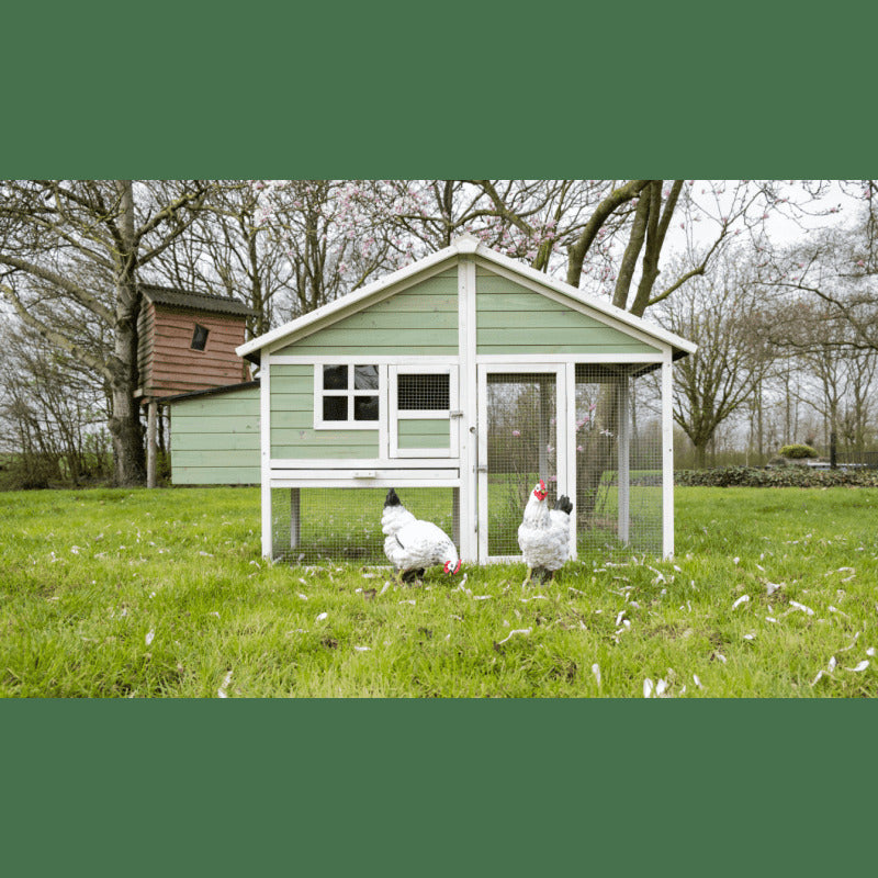 YES4PETS Green Large Chicken Coop Rabbit Hutch Ferret Cat Cage Hen Chook Cat Kitten House V278-CC292-GREEN-EVA