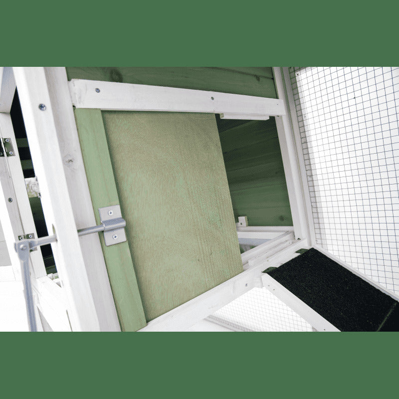 YES4PETS Green Large Chicken Coop Rabbit Hutch Ferret Cat Cage Hen Chook Cat Kitten House V278-CC292-GREEN-EVA