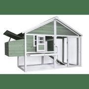 YES4PETS Green Large Chicken Coop Rabbit Hutch Ferret Cat Cage Hen Chook Cat Kitten House V278-CC292-GREEN-EVA