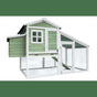 YES4PETS Large Chicken Coop Rabbit Hutch Ferret Cage Hen Chook Cat Kitten House 190x90X116 cm Green V278-CC296-KB8-GREEN