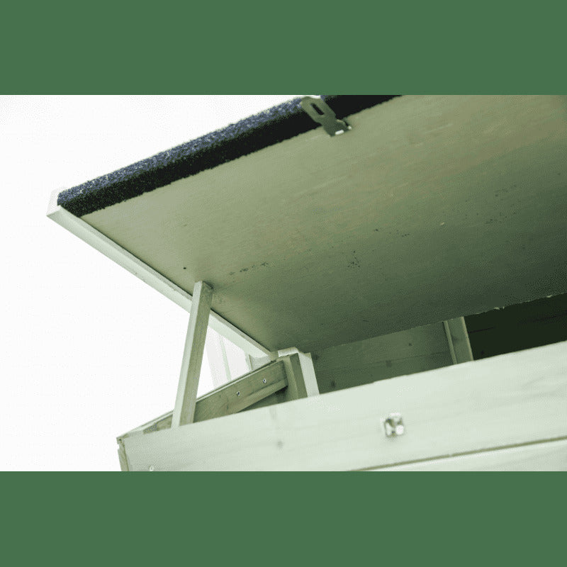 YES4PETS Large Chicken Coop Rabbit Hutch Ferret Cage Hen Chook Cat Kitten House 190x90X116 cm Green V278-CC296-KB8-GREEN
