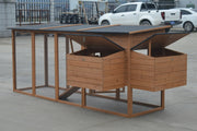 YES4PETS XXL 280cm Chicken Coop Guinea Pig Rabbit Hutch Ferret Cat Guinea Pig House V278-CC332