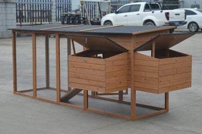 YES4PETS XXL 280cm Chicken Coop Guinea Pig Rabbit Hutch Ferret Cat Guinea Pig House V278-CC332