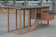 YES4PETS XXL 280cm Chicken Coop Guinea Pig Rabbit Hutch Ferret Cat Guinea Pig House V278-CC332