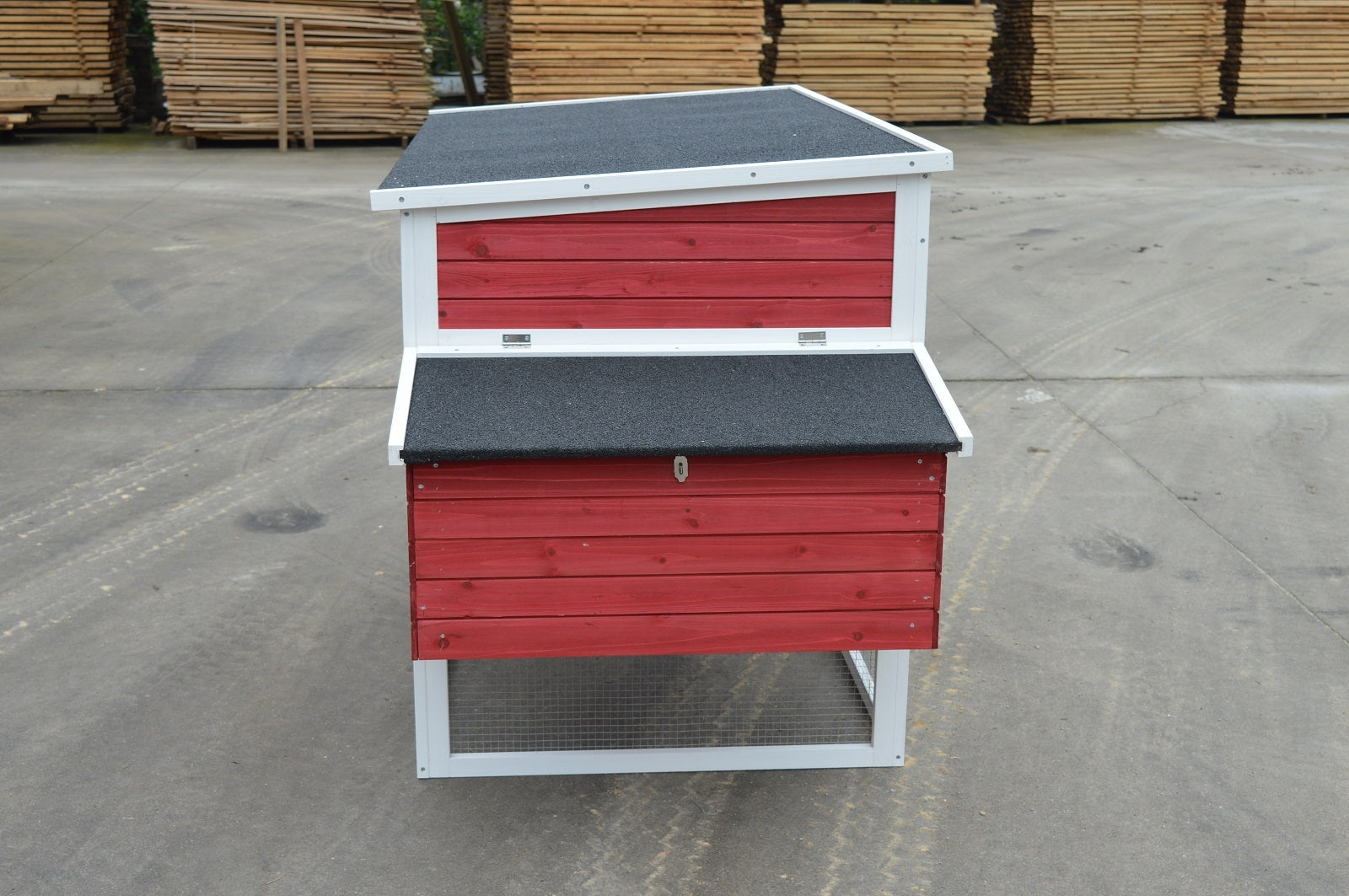 YES4PETS XL Ferret Guinea Pig Cat Cage Rabbit Hutch Chicken Coop 200x94x105 cm V278-CC406