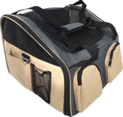 YES4PETS Pet Carrier Dog Cat Car Booster Seat Portable Soft Cage Travel-Grey V278-CC423633
