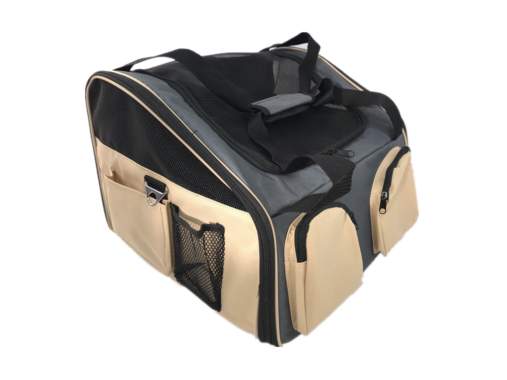 YES4PETS Pet Carrier Dog Cat Car Booster Seat Portable Soft Cage Travel-Grey V278-CC423633