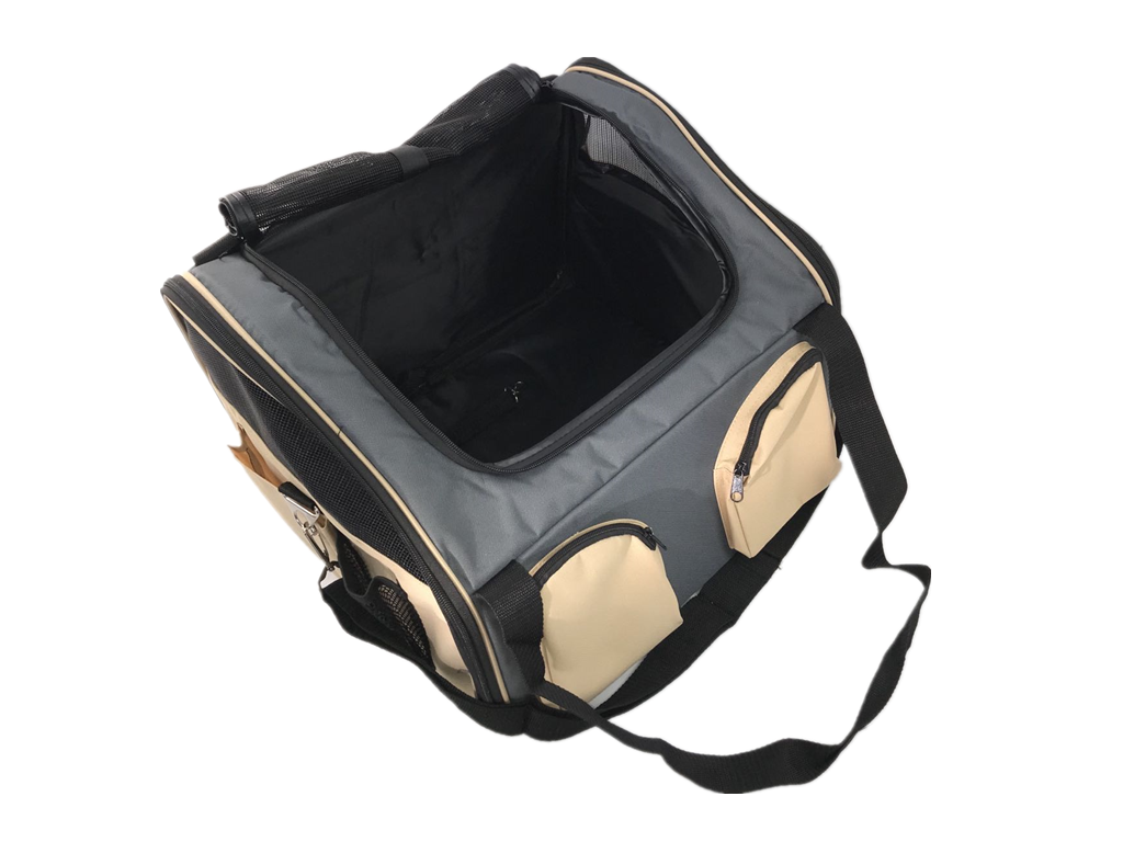 YES4PETS Pet Carrier Dog Cat Car Booster Seat Portable Soft Cage Travel-Grey V278-CC423633