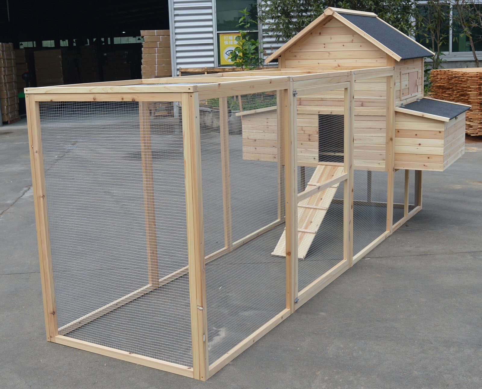 YES4PETS XXXL Chicken Coop Rabbit Guinea Pig Hutch Ferret Hen Cat Kitten House V278-CC469-KIPPENHOK-BRAHMA