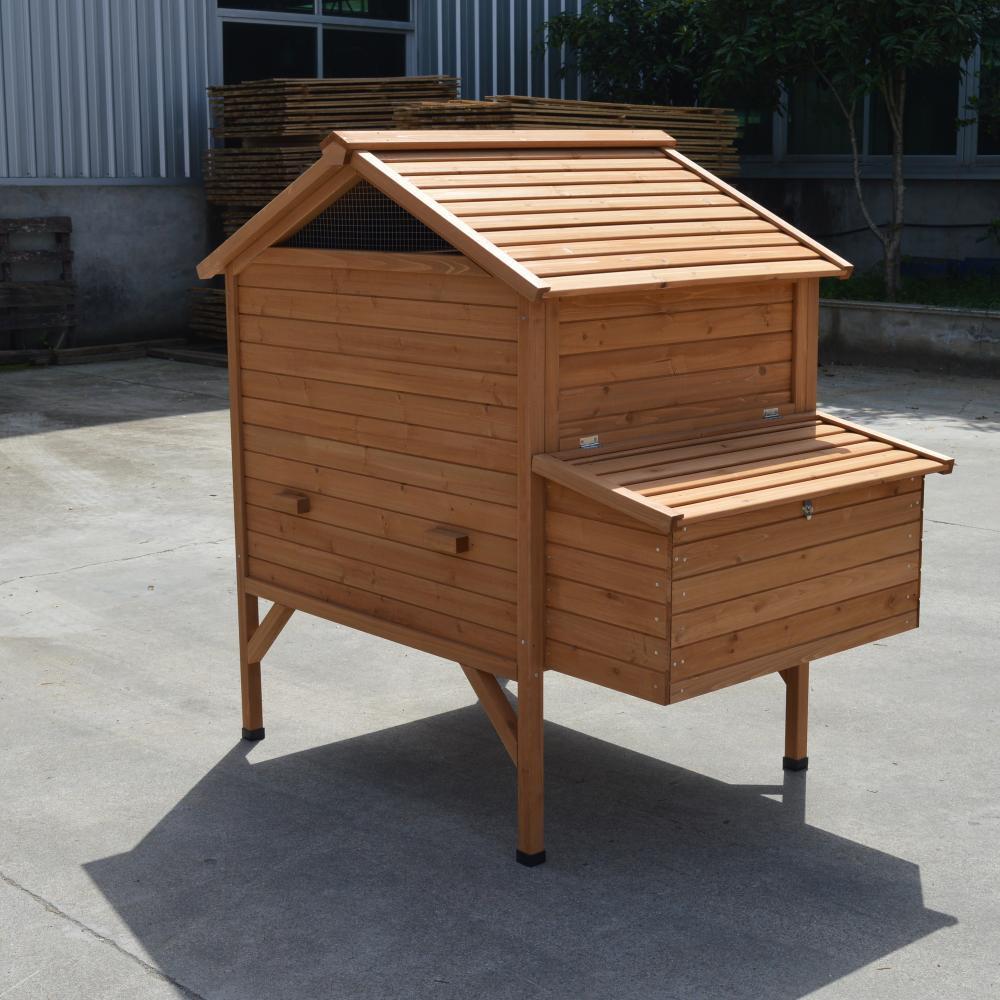 YES4PETS XL Chicken Coop Rabbit Hutch Cage Hen Chook House V278-CC495-PO21-508-TWE-WD-B02