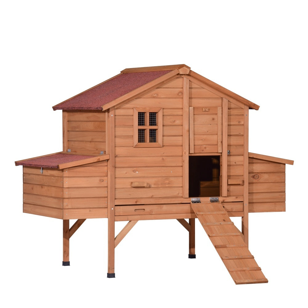 YES4PETS XXL Chicken Coop Rabbit Hutch Cage Hen Chook House V278-CC516-W-EXTRA-NESTING-BOX