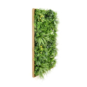 YES4HOMES 3D Green Artificial Plants Wall Panel Flower Wall With Frame Vertical Garden UV Resistant 50X100CM V278-CCGA100HV010-FERN