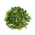 YES4HOMES Artificial Green Wall Plant Garden Panel Daffodil Smile Disc Art 50cm Grassy UV Resistant Frame V278-CCGA153V027-DAFFODIL