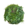YES4HOMES Artificial Green Wall Plant Garden Flower Panel Disc Art 100cm Grassy UV Resistant-Wonderland V278-CCGF006V033-WONDERLAND
