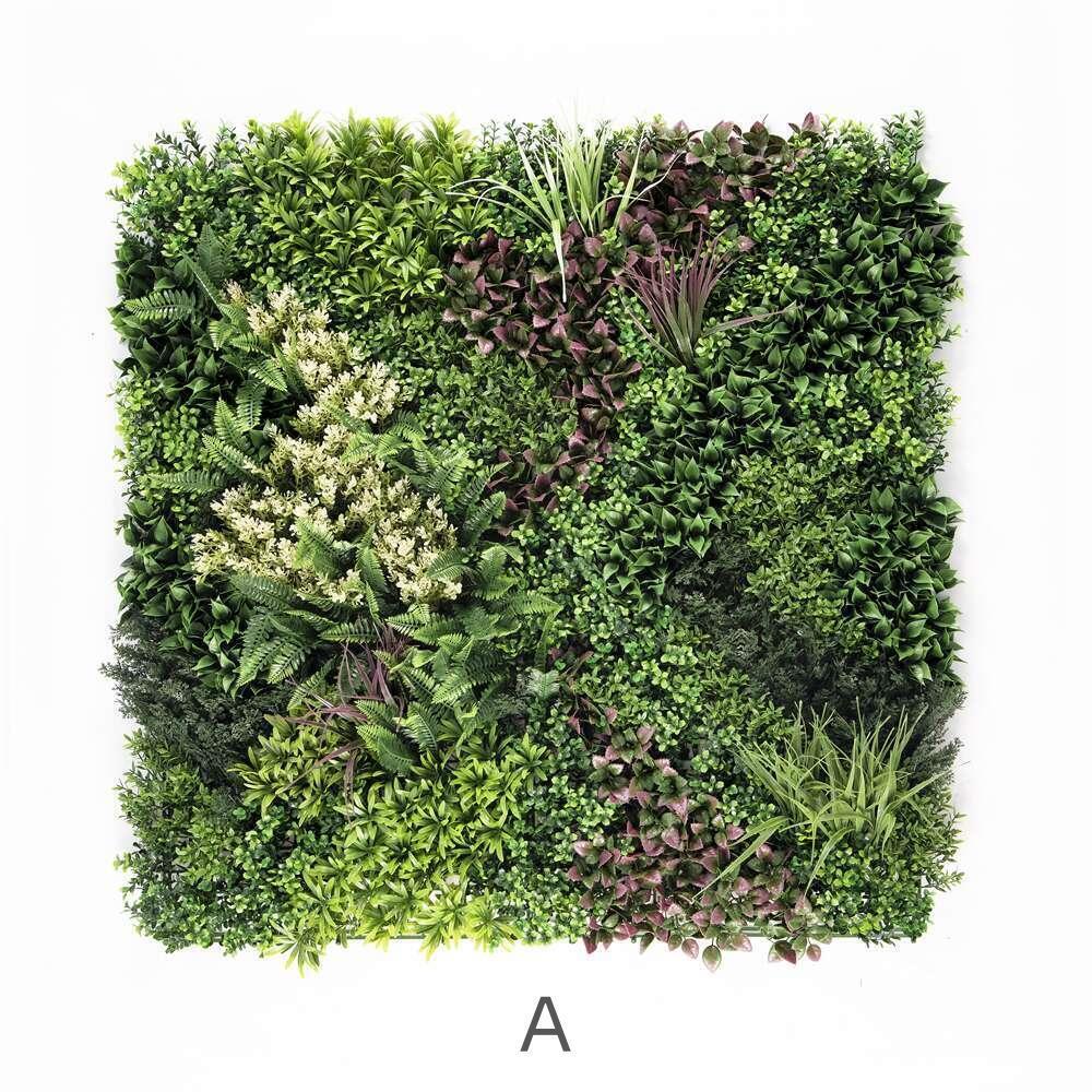 YES4HOMES 3 SQM Artificial Plant Wall Grass Panels Vertical Garden Foliage Tile Fence 1X1M V278-CCGK001-A-B-C-HERA