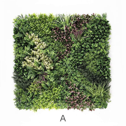 YES4HOMES 3 SQM Artificial Plant Wall Grass Panels Vertical Garden Foliage Tile Fence 1X1M V278-CCGK001-A-B-C-HERA