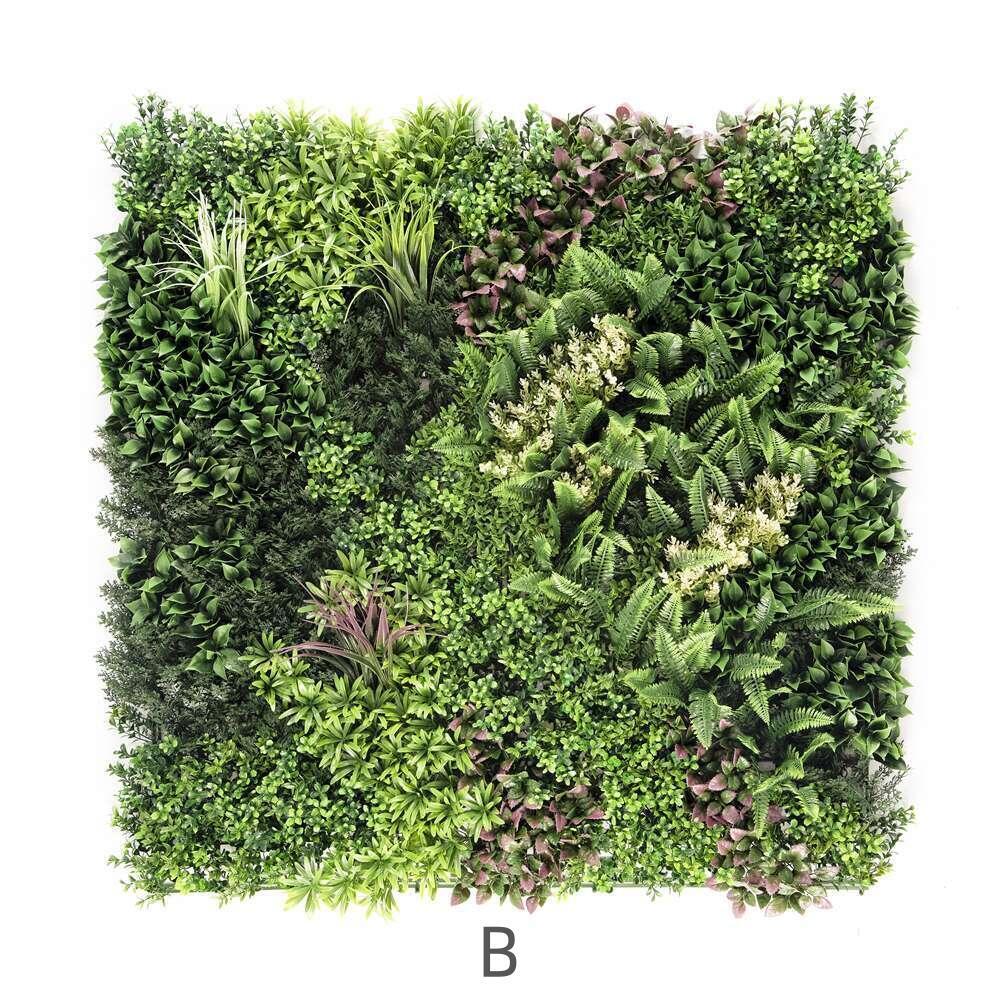 YES4HOMES 3 SQM Artificial Plant Wall Grass Panels Vertical Garden Foliage Tile Fence 1X1M V278-CCGK001-A-B-C-HERA