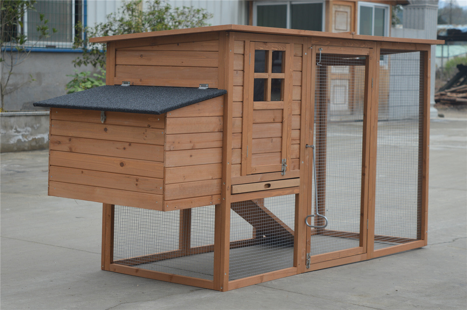YES4PETS Large Chicken Coop Rabbit Hutch Cat Ferret Cage Hen Chook House V278-CH009