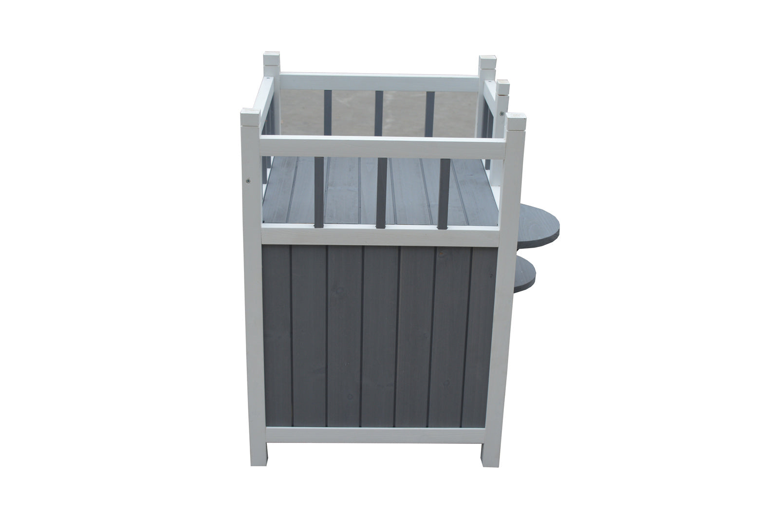 YES4PETS Cat Shelter Condo with Escape Door Rabbit Kitty Dog House Cave V278-CH363-PS7438
