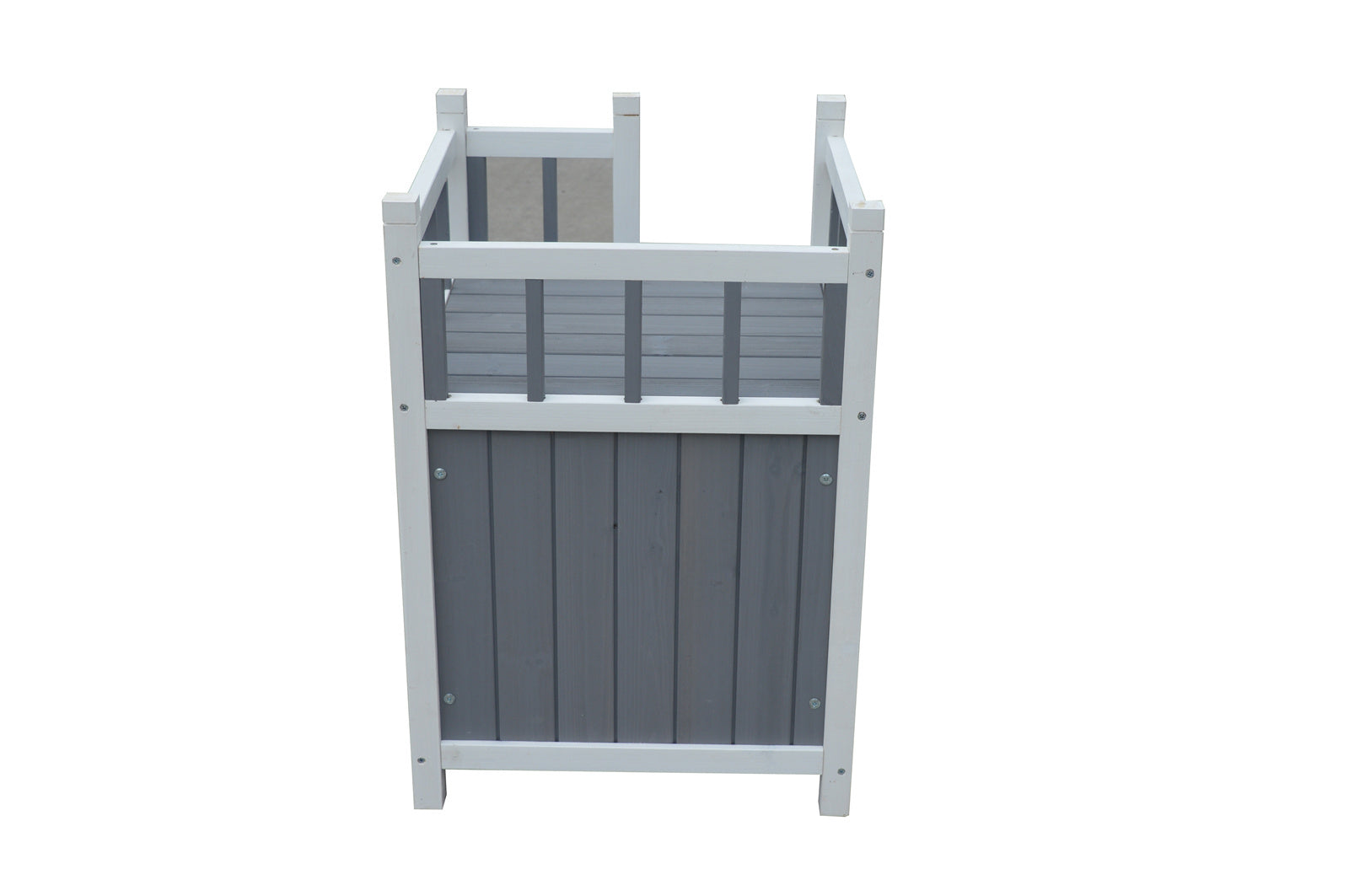 YES4PETS Cat Shelter Condo with Escape Door Rabbit Kitty Dog House Cave V278-CH363-PS7438