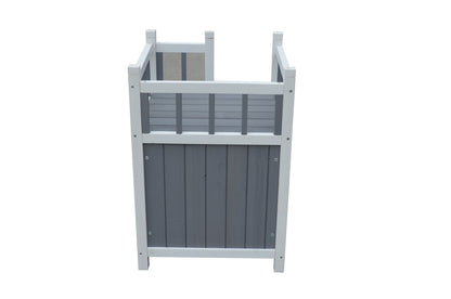 YES4PETS Cat Shelter Condo with Escape Door Rabbit Kitty Dog House Cave V278-CH363-PS7438