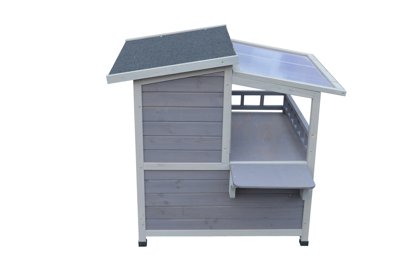 YES4PETS Rabbit Hutch Cat House Outdoor Wooden Shelter Condo Small Dog Enclosure V278-CH426
