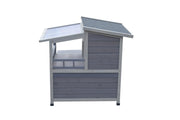 YES4PETS Rabbit Hutch Cat House Outdoor Wooden Shelter Condo Small Dog Enclosure V278-CH426