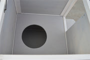 YES4PETS 2 Story Cat Shelter Condo with Escape Door Rainproof Kitty House V278-CH427-PS7439
