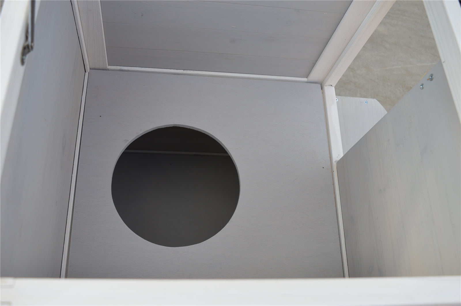 YES4PETS 2 Story Cat Shelter Condo with Escape Door Rainproof Kitty House V278-CH427-PS7439