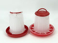 YES4PETS Farm Poultry Bird Chicken Water Drinker 3 L & 3 kg Food Grain Seed Feeder Set V278-CHICKEN-DRINKER-FEEDER