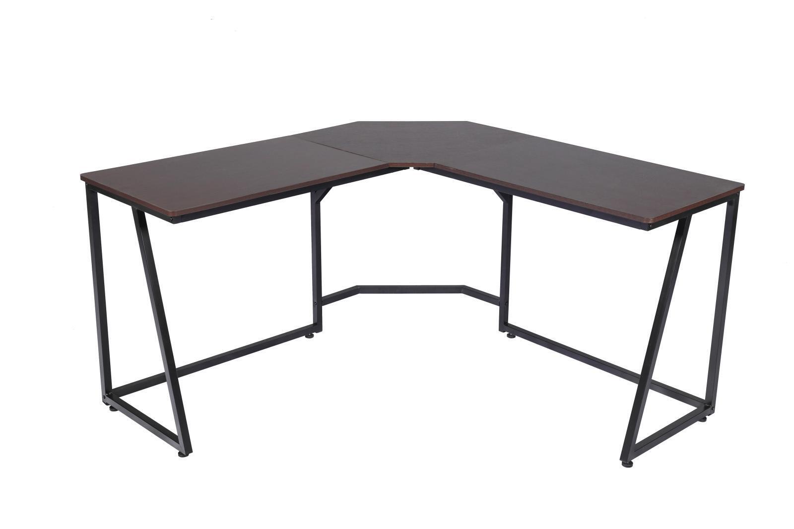 YES4HOMES Corner Computer Desk, Sturdy Home Office Gaming Desk for Laptop, Writing Table, Multipurpose V278-CORNER-DESK-139675