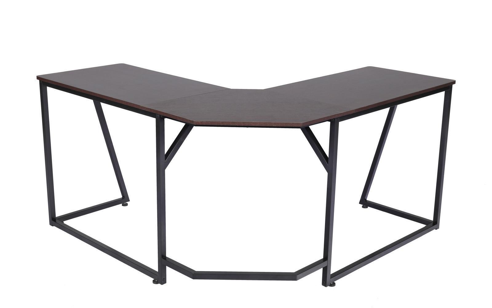 YES4HOMES Corner Computer Desk, Sturdy Home Office Gaming Desk for Laptop, Writing Table, Multipurpose V278-CORNER-DESK-139675
