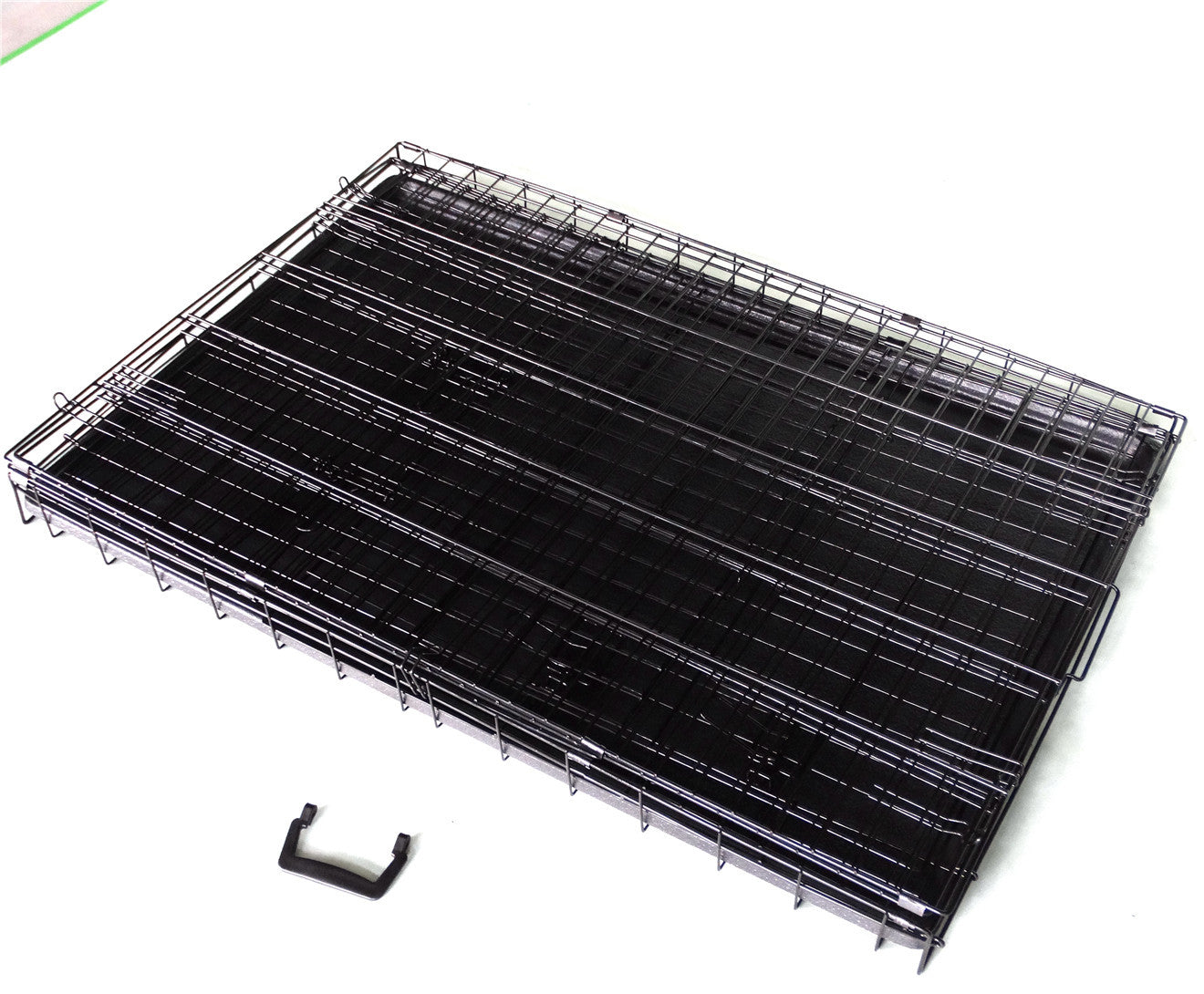 YES4PETS 30' Collapsible Metal Dog Crate Cage Cat Carrier With Tray V278-CR30