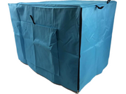 YES4PETS 30' Portable Foldable Dog Cat Rabbit Collapsible Crate Pet Cage with Blue Cover Mat V278-CR30WCOVER-BLUE-MAT