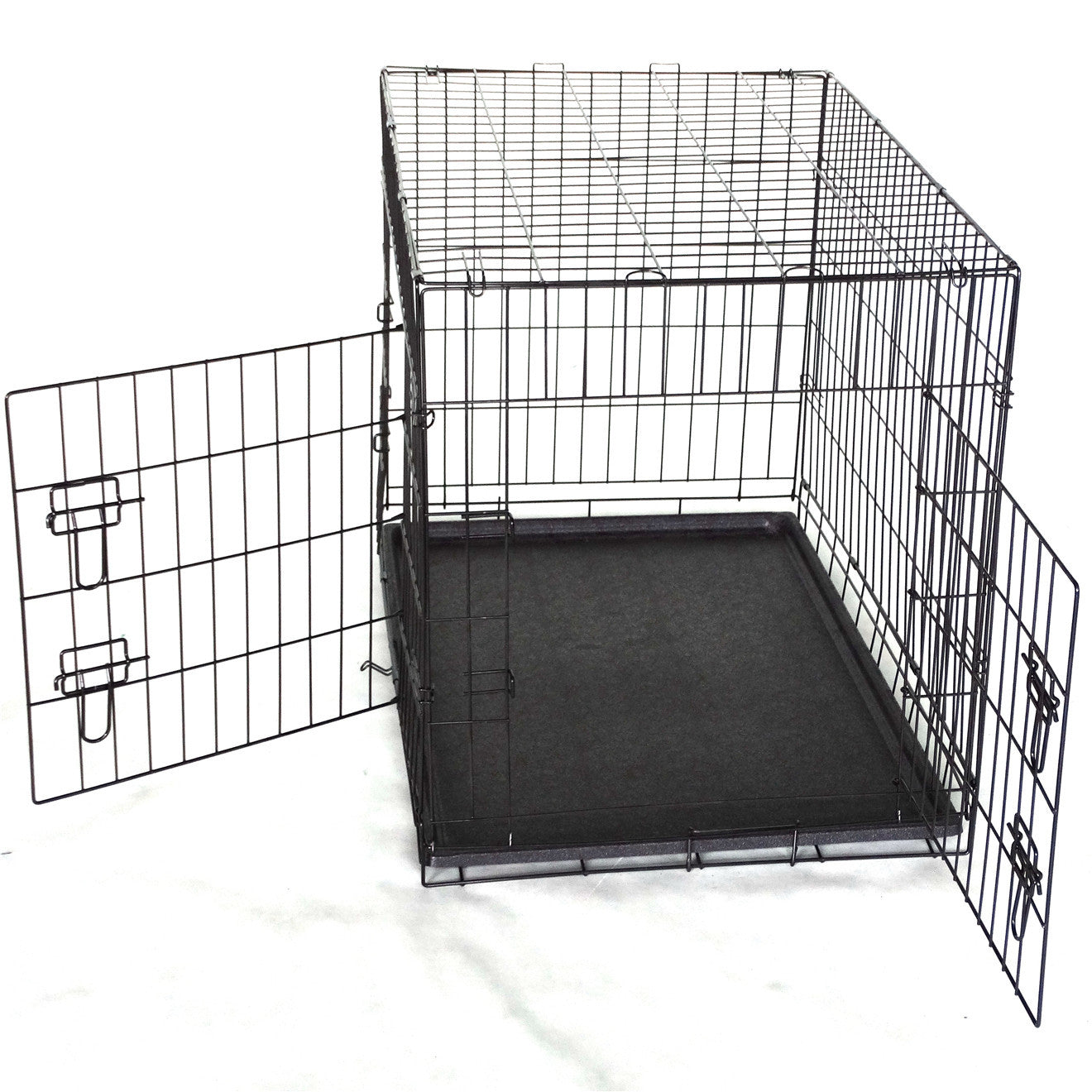 YES4PETS 36' Collapsible Metal Dog Cat Puppy Crate Cage Cat Rabbit Carrier V278-CR36
