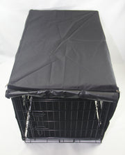 YES4PETS 36' Portable Foldable Dog Cat Rabbit Collapsible Crate Pet Cage with Cover V278-CR36-W-COVER-BK