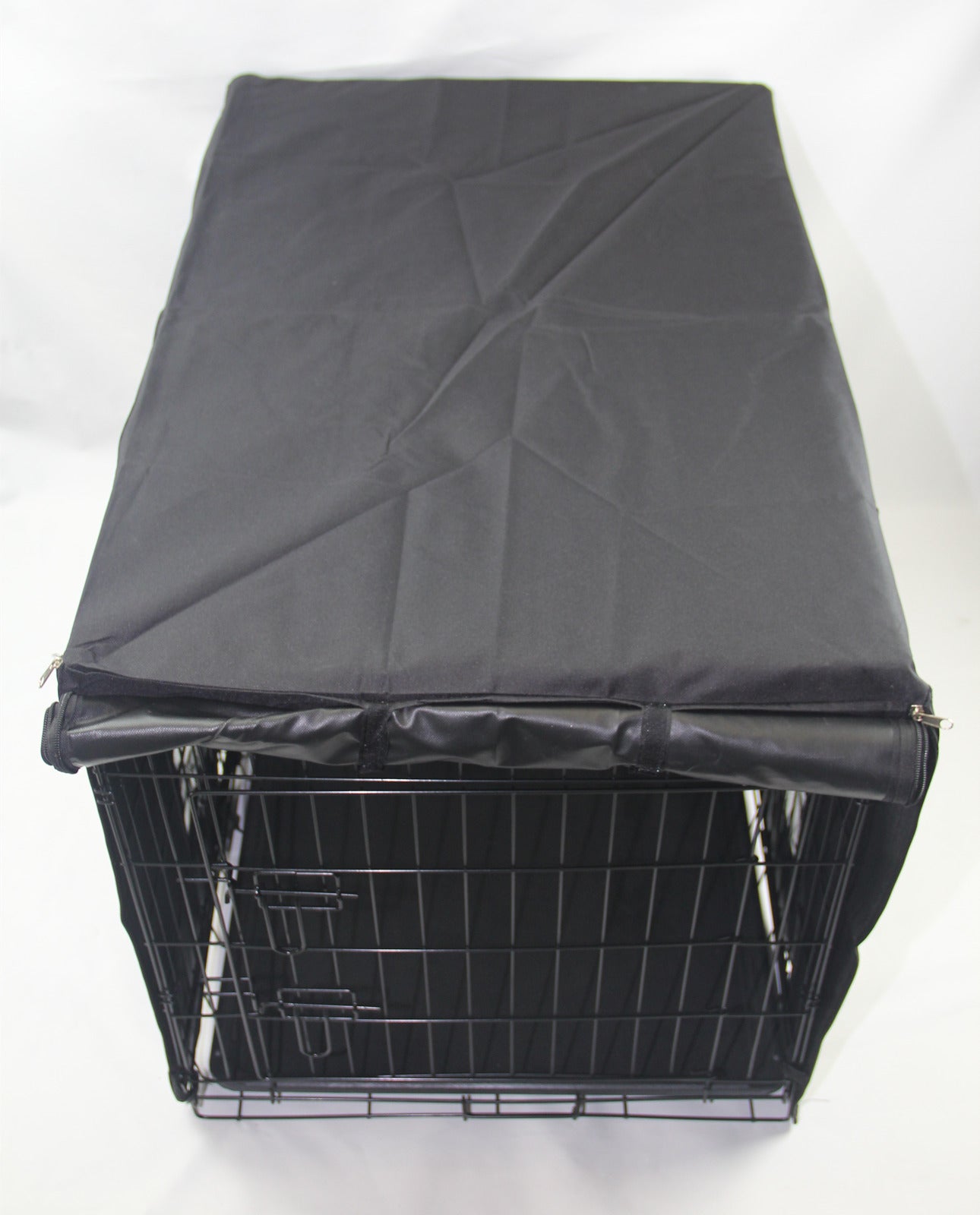 YES4PETS 36' Portable Foldable Dog Cat Rabbit Collapsible Crate Pet Cage with Cover V278-CR36-W-COVER-BK