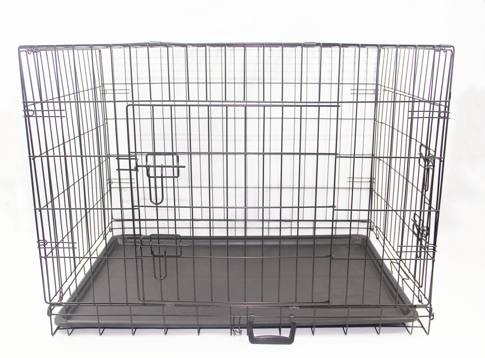 YES4PETS 36' Portable Foldable Dog Cat Rabbit Collapsible Crate Pet Cage with Cover V278-CR36-W-COVER-BK