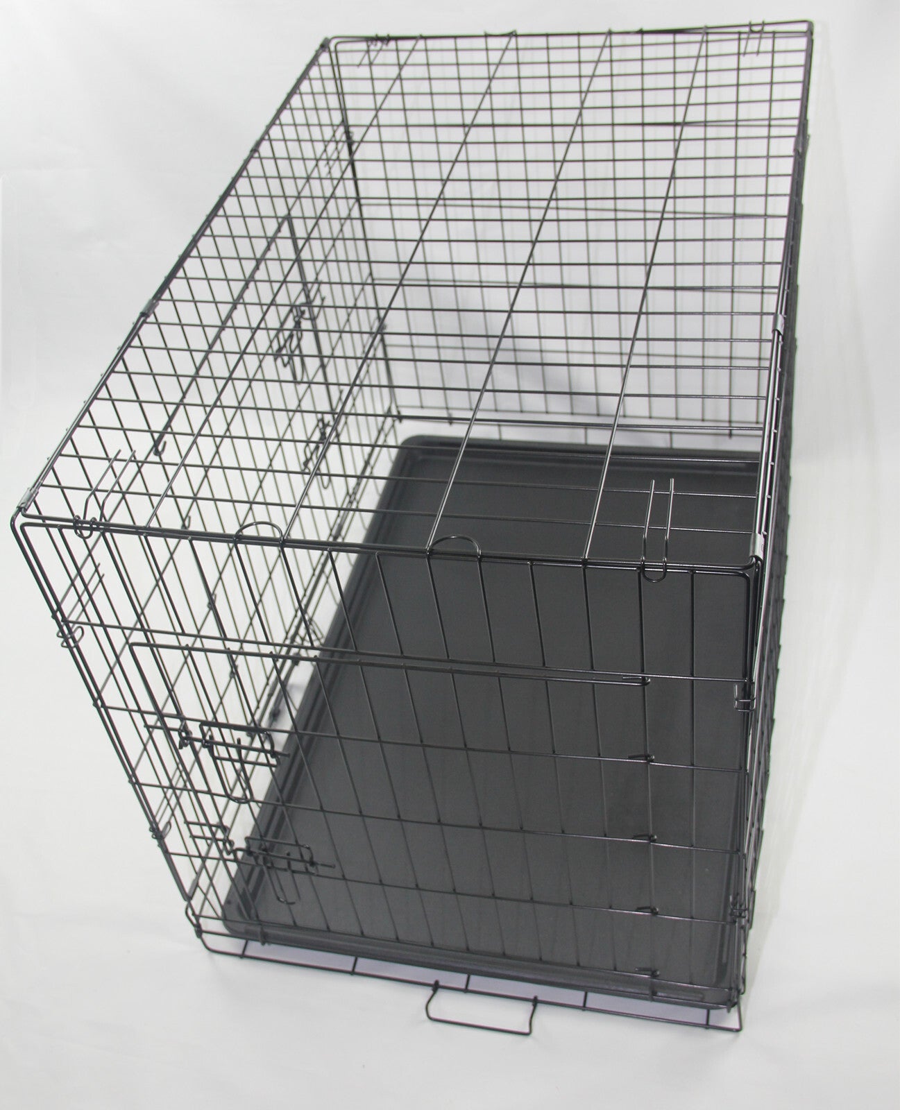 YES4PETS 36' Portable Foldable Dog Cat Rabbit Collapsible Crate Pet Cage with Cover V278-CR36-W-COVER-BK