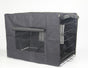 YES4PETS 42' Portable Foldable Dog Cat Rabbit Collapsible Crate Pet Rabbit Cage with Cover V278-CR42-W-COVER-BK