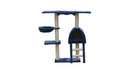YES4PETS 100 cm Blue Cat Scratching Post Tree Scratcher House V278-CT100_BLUE