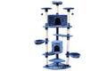 YES4PETS 200 cm Cat Scratching Post Tree Scratcher Corner Tower Furniture- Blue V278-CT200-BLUE
