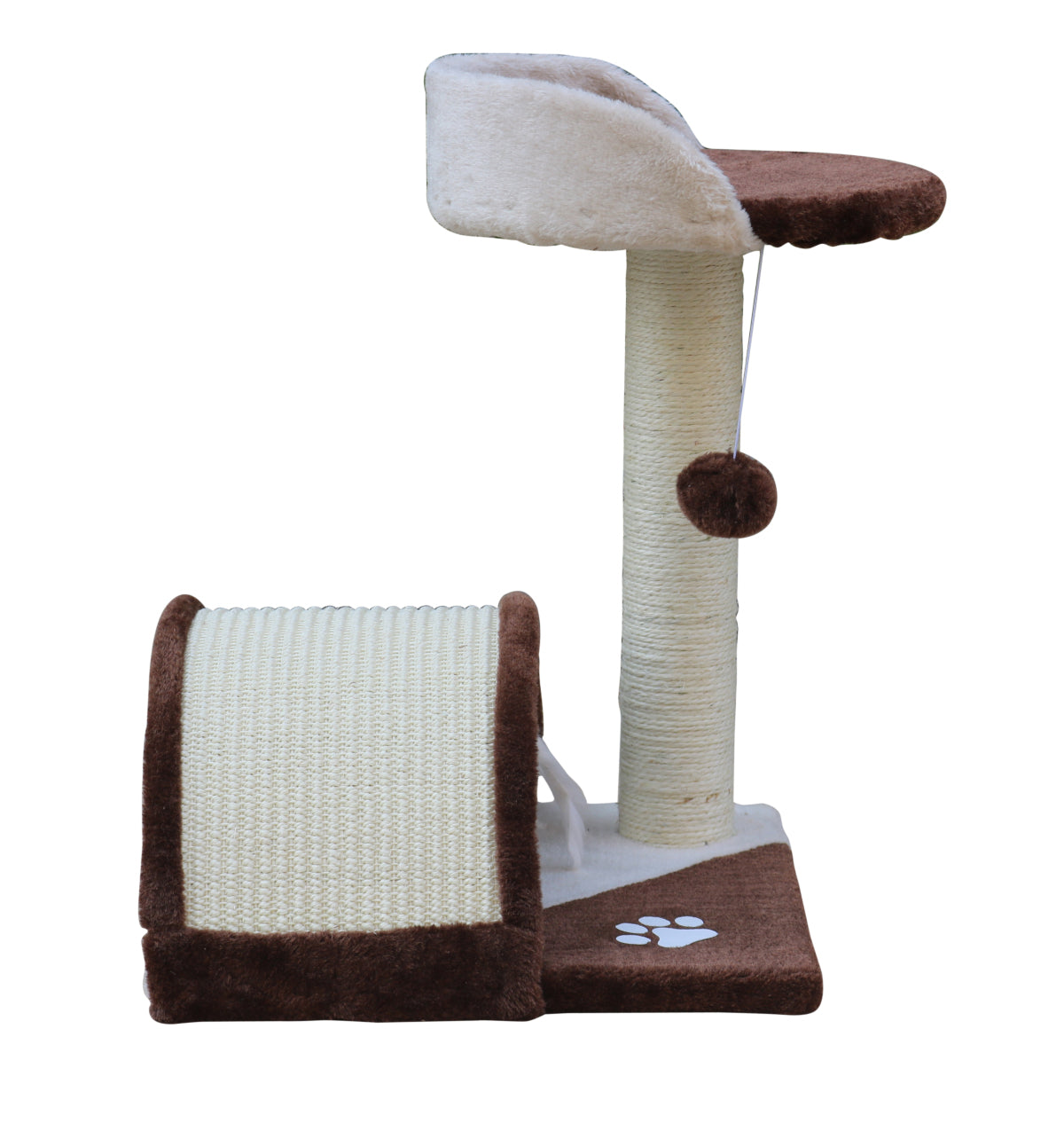 YES4PETS 50 cm Cat Scratching Post Tree Scratching Pole Climbing Post-Brown V278-CT50