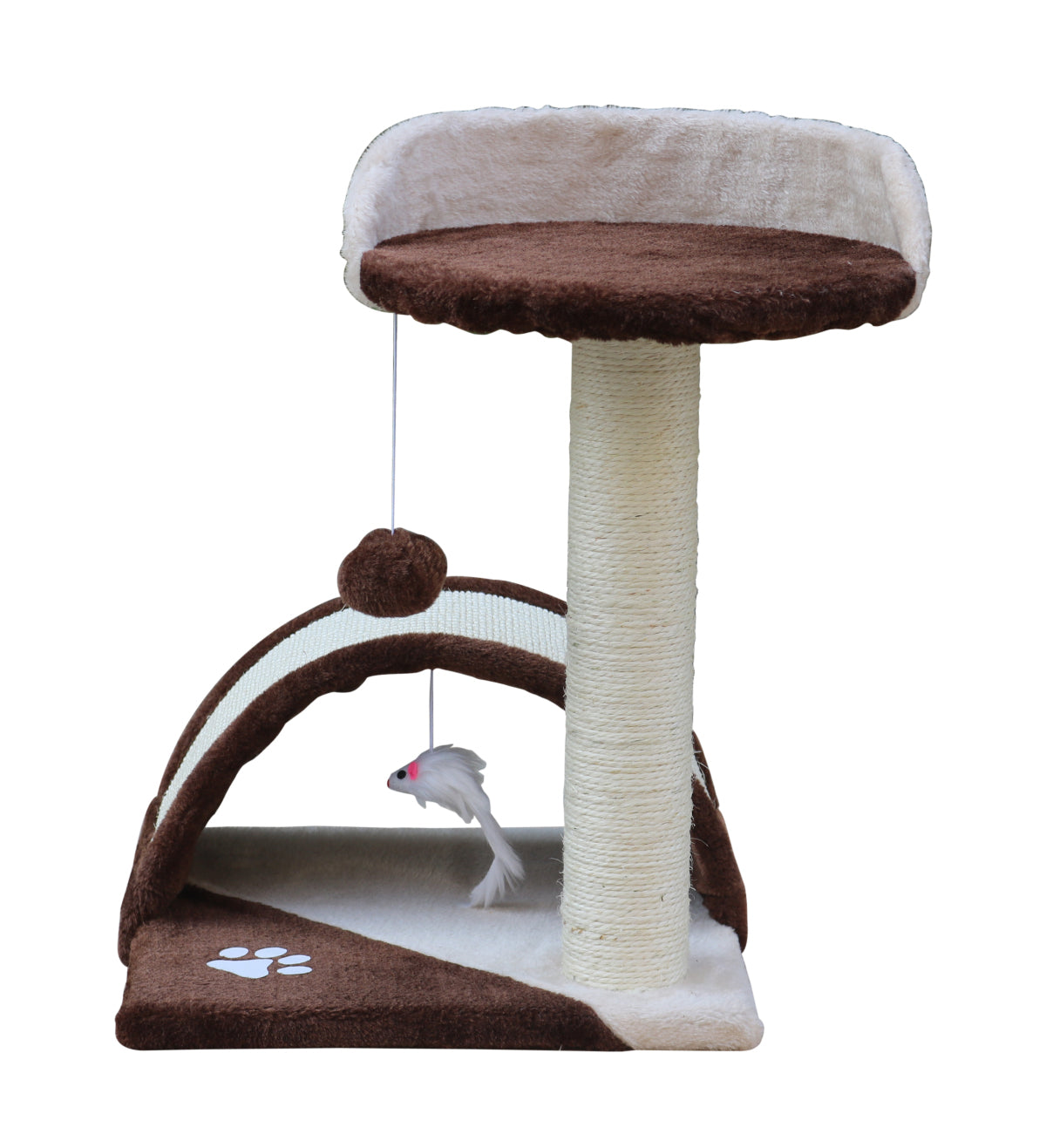 YES4PETS 50 cm Cat Scratching Post Tree Scratching Pole Climbing Post-Brown V278-CT50
