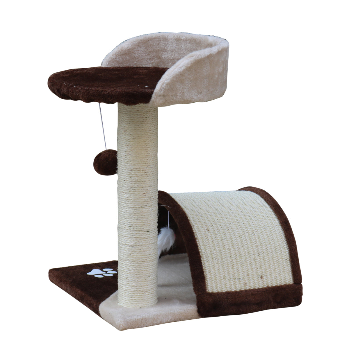 YES4PETS 50 cm Cat Scratching Post Tree Scratching Pole Climbing Post-Brown V278-CT50